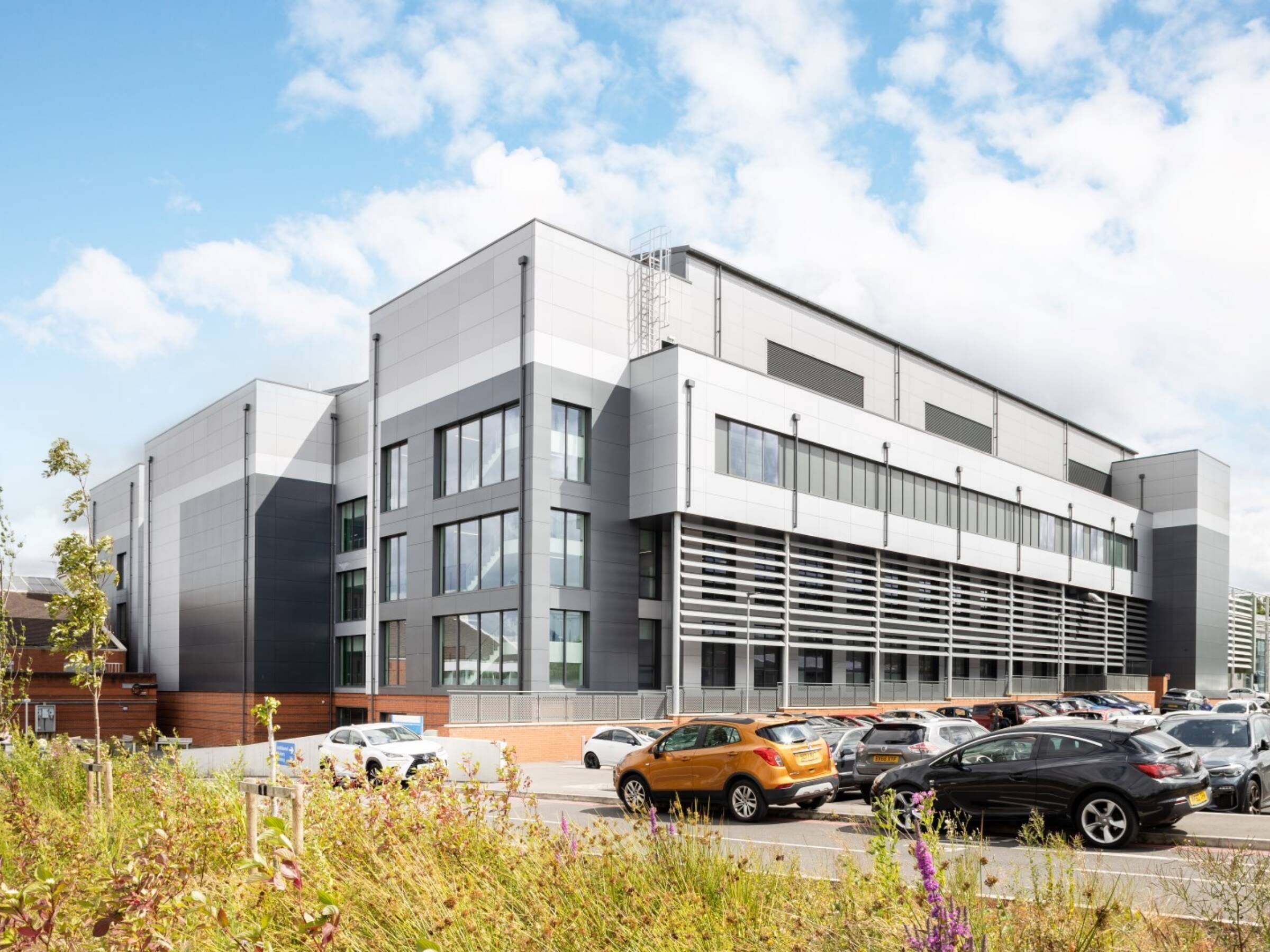 Heartlands Hospital | Rockpanel Mineral Fibre Cladding | SBS Cladding